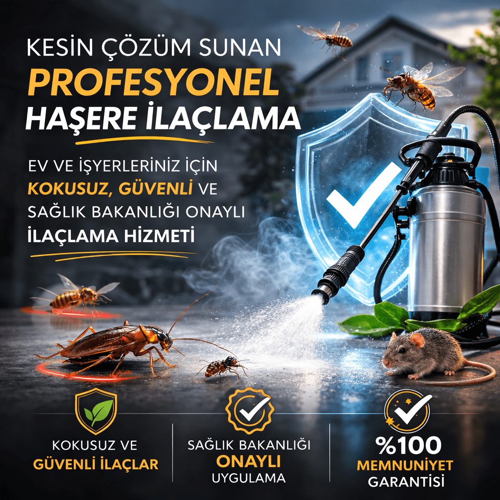 Profesyonel Böcek İlaçlama